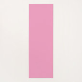 Monogram purple green floral pattern yogamat (Achterkant)