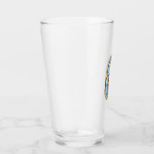 Monogram Q - 16 oz glas (Rechts)