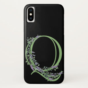 Monogram Q Lavender Eucalyptus Case-Mate iPhone Case