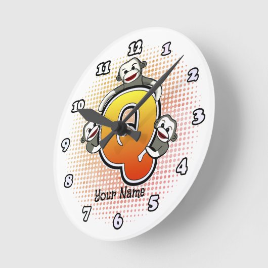 Monogram Q Sock Aap klok (Hoek)