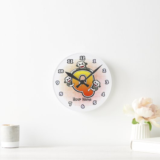 Monogram Q Sock Aap klok (Huis)