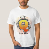 Monogram Q Sock Monkey T-Shirt (Voorkant)