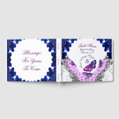 Monogram Quinceañera 15 en vliegend Gastenboek (Volledig)