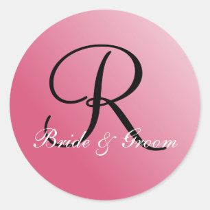 Monogram R aanpasbaar zegel