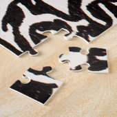 Monogram R Art Nouveau Letter Legpuzzel (Zijkant)