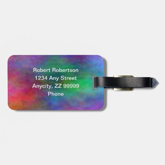 Monogram R Bagagelabel (Achterkant horizontaal)