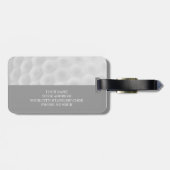 Monogram R Golf Ball Bagagelabel (Achterkant horizontaal)