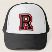 Monogram "R"-Initiaal Trucker Pet (Voorkant)