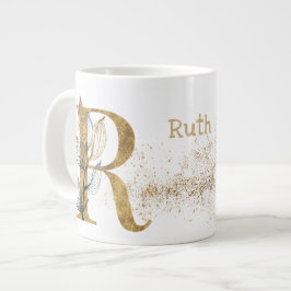 Monogram "R" Jumbo Mok Soepijs