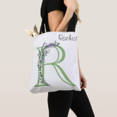 Monogram R Lavender Eucalyptus Tote Bag (Dichtbij)