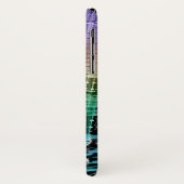 Monogram Rainbow Neck Guitar iPhone X Hoesje (Achterkant/links)