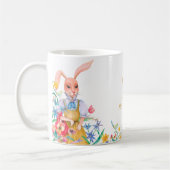 Monogram rampenstookolie konijnenbloem koffiemok (Links)