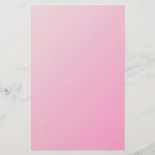 Monogram Raspberry Gerber Daisy Briefpapier (Achterkant)