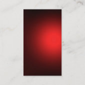 Monogram Red Black Consultant Visitekaartje (Achterkant)