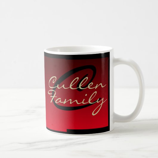 Monogram Red (familie) koffie-Mok Koffiemok (Rechts)