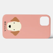 Monogram. Regel voor jongen! Puppy Dog. Case-Mate iPhone Case (Achterkant (horizontaal))