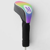 Monogram Regenboog Golfheadcover (Schuin)
