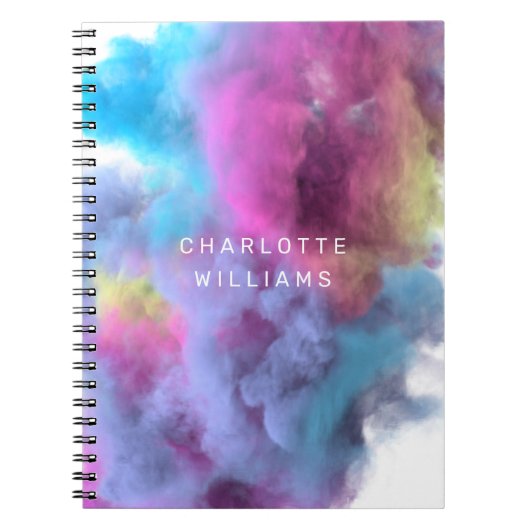 monogram regenboogrook notitieboek (Voorkant)