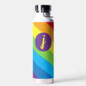 Monogram regenboogslangen waterfles (Links)