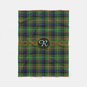 Monogram Reid Tartan Fleece Deken