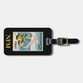 Monogram Reizen  Italië Kaart met Citroenen Bagagelabel (Voorkant horizontaal)