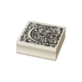 Monogram Renaissance C, 17e-eeuwse letter C Rubberstempel (Stempel)