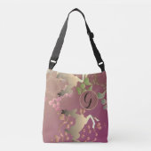 Monogram rendieren en sneeuwvlokken crossbody tas (Voorkant)