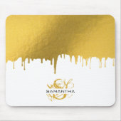 Monogram rendy Gold Metallic Drives Muismat (Voorkant)