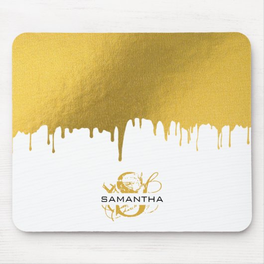 Monogram rendy Gold Metallic Drives Muismat (Voorkant)