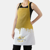 Monogram rendy Gold Metallic Drives Schort (Insitu)