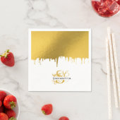 Monogram rendy Gold Metallic Drives Servet (Insitu)