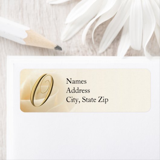 Monogram retouradres labels letter O (Insitu)