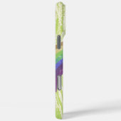 Monogram Retro Fox Art Limoen Sinaasappel Retro Case-Mate iPhone Case (Achterkant / Rechts)