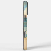 Monogram Retro Glam Summer Beach Vrouw Case-Mate iPhone Case (Achterkant / Rechts)