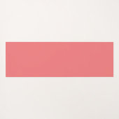 Monogram retro-lijnkunst yogamat (Achterkant (horizontaal))