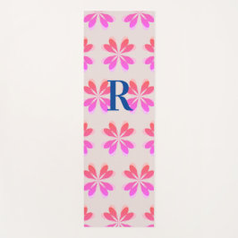 Monogram Retro ventilatorroze roze beige Yogamat