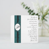 Monogram Ribbon voor de Vernieuwing van de Wow Kaart (Staand voorkant)