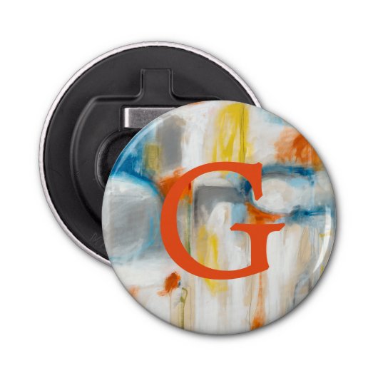 Monogram | Richting I Button Flesopener (Voorkant)