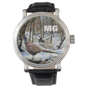 Monogram Ring-necked Fazantenjagers Horloge