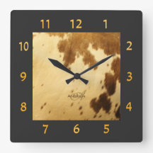 Monogram Robuust Chic Brown Beige Koeienhuid — afd