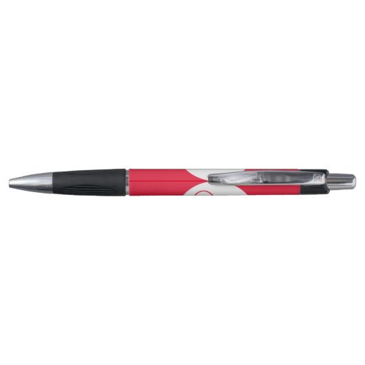 Monogram rode bloedcirkel pen (Achterkant)