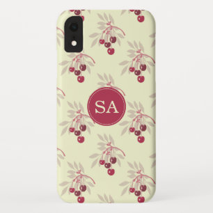 Monogram  Rode Cherry Case-Mate iPhone Case