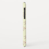 Monogram  Rode Cherry Case-Mate iPhone Case (Achterkant/links)