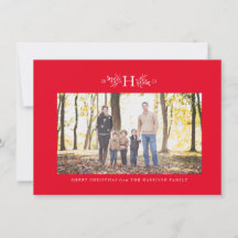 Monogram rode fotokaart