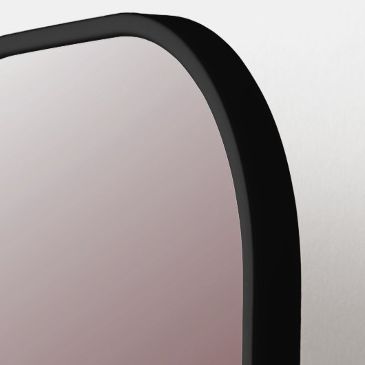 Monogram Rode gradiënt voeg Jouw naam of Initialen Pickleball Paddle (Links Detail)