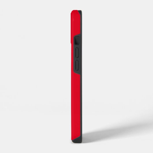 Monogram rode Starburst iPhone Hoesje (Linkerkant)