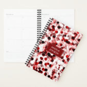 Monogram rode Stippen Planner (Display)
