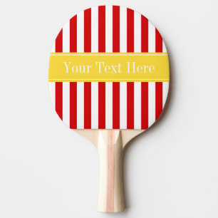 Monogram rode witte strepe anananas tafeltennisbatje