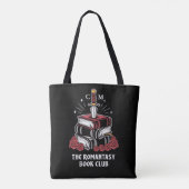 Monogram Romantiek Boekenclub Bookish Tote Bag (Achterkant)
