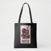Monogram Romantiek Boekenclub Bookish Tote Bag (Voorkant)